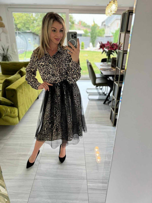 Cat - Tüll szoknyás párduc ruha