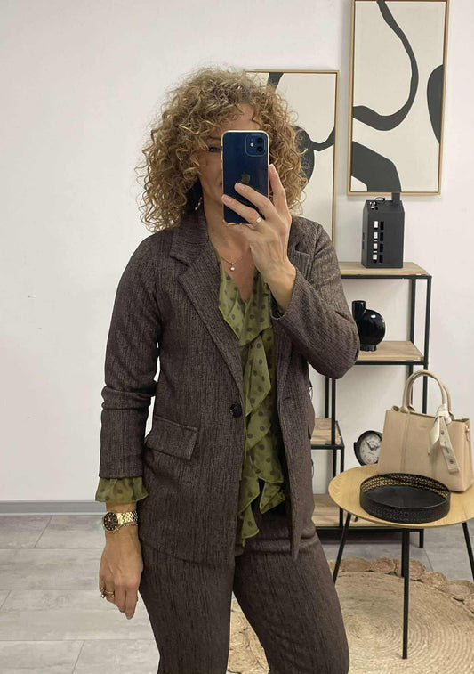 JENNY - Szövet zakó. Barna