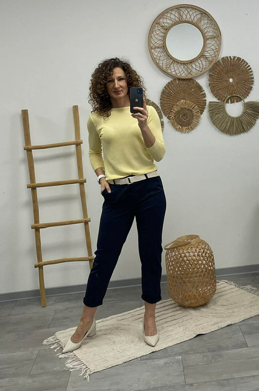 JONA - Kötött felső. Sárga