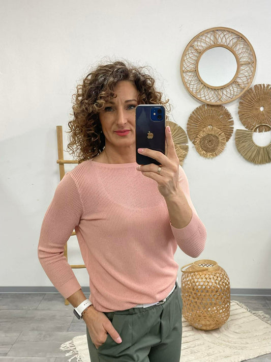 JONA - Kötött felső. Rózsaszín