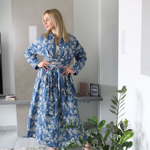 Luna - Hímzett farmer ing