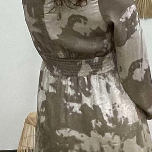 Rózsa - Alkalmi ruha textil virágokkal