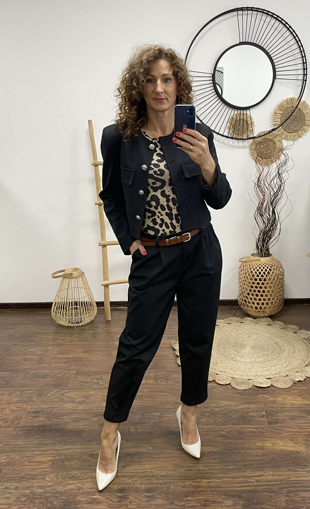 Renat - Laza szövet nadrág