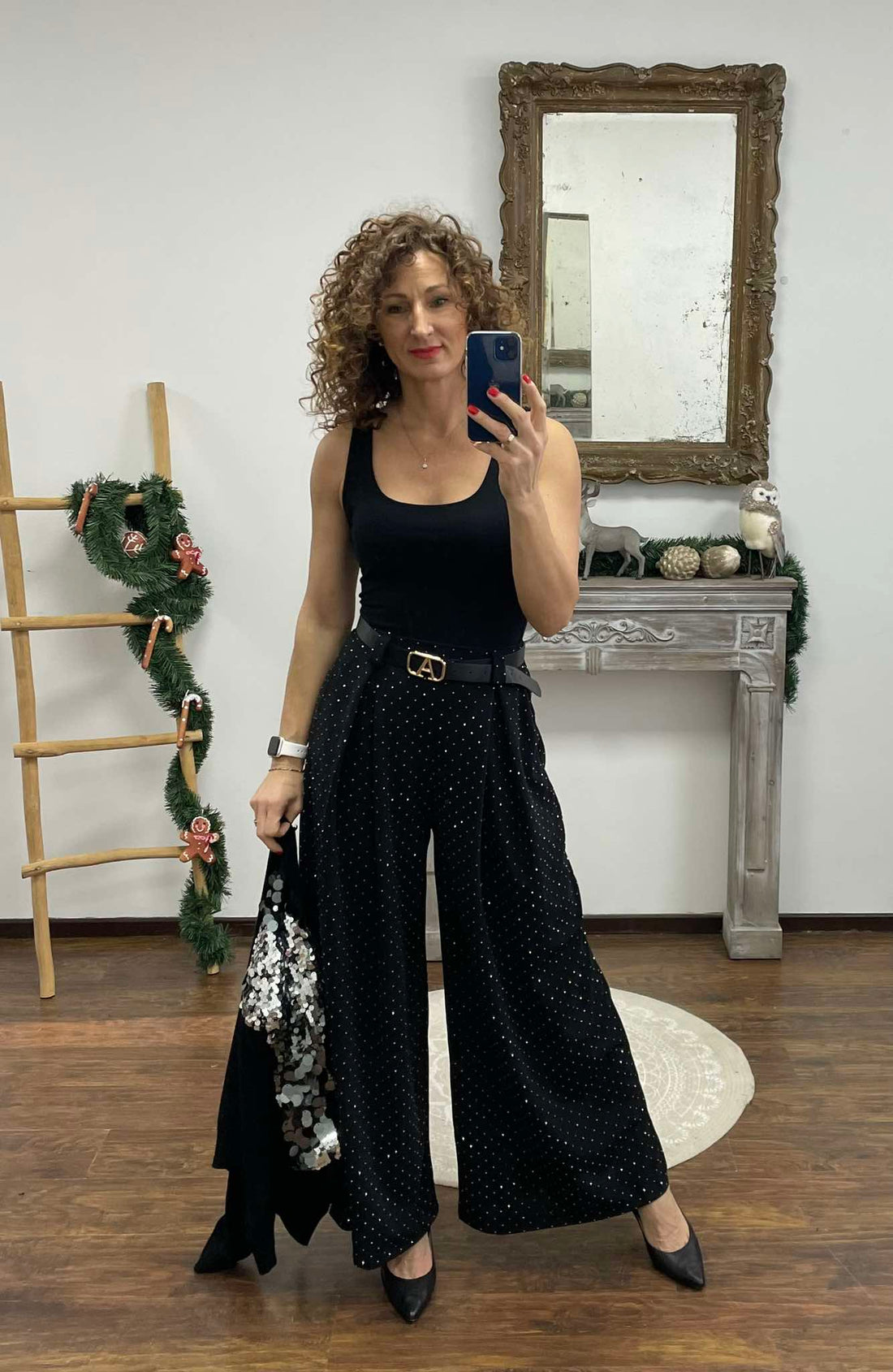 AJANA- Köves alkalmi nadrág