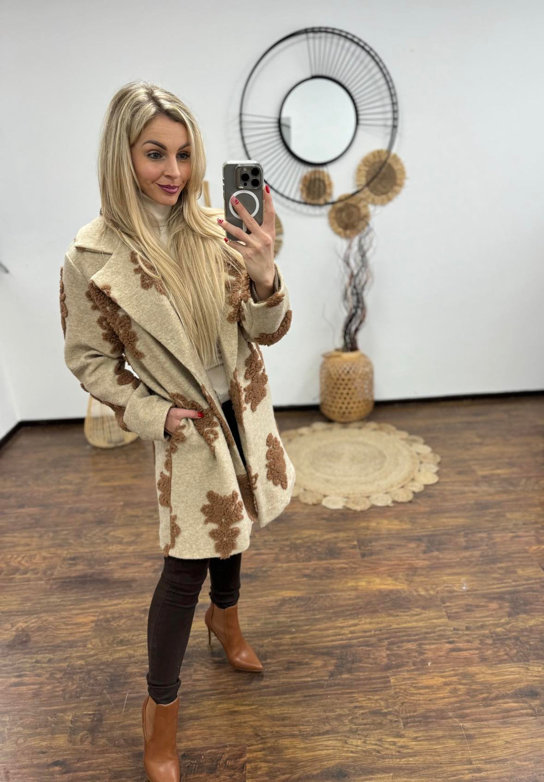 EMI - Átmeneti gyapjú kabát