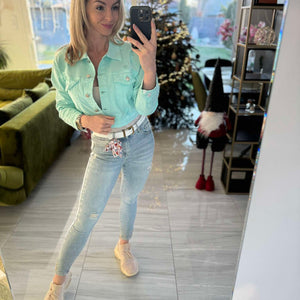 SARA - Tépet Crop farmer dzseki, víz zöld