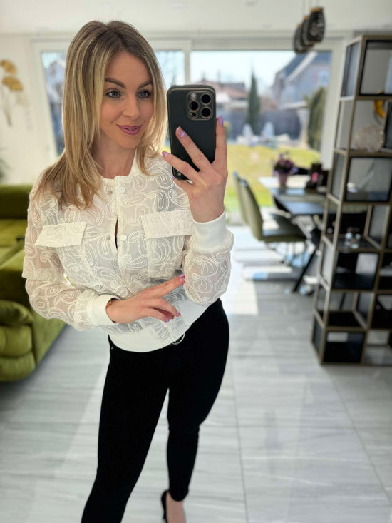 VIP - Hímzett flitteres kabátka