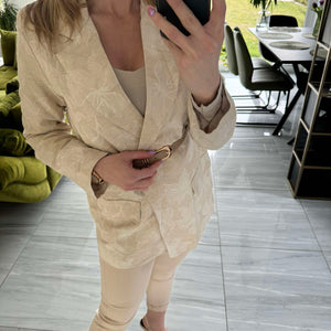 VIRGI - Nyomott mintás zakó