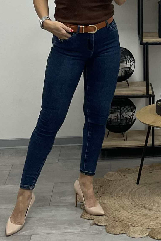 CARRY - Push up farmer nadrág. Sötétkék