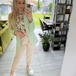 LITE - Női blézer. Alma zöld