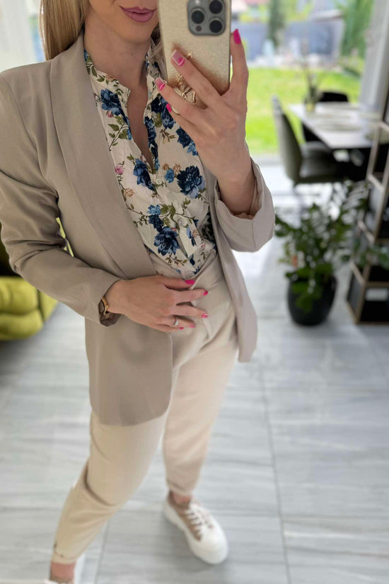 LITE - Női blézer. Világos bézs