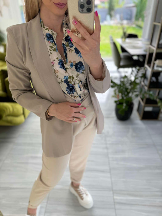 LITE - Női blézer. Világos bézs