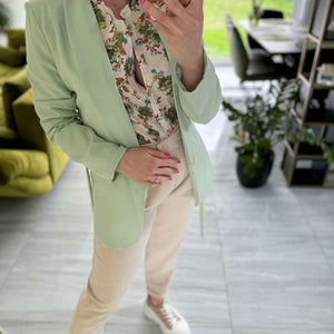 LITE - Női blézer. Alma zöld