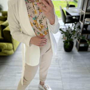 LITE - Női blézer. Fehér