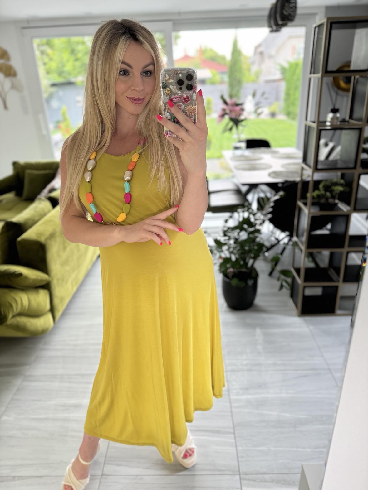 PANNI - A vonalú maxi ruha.