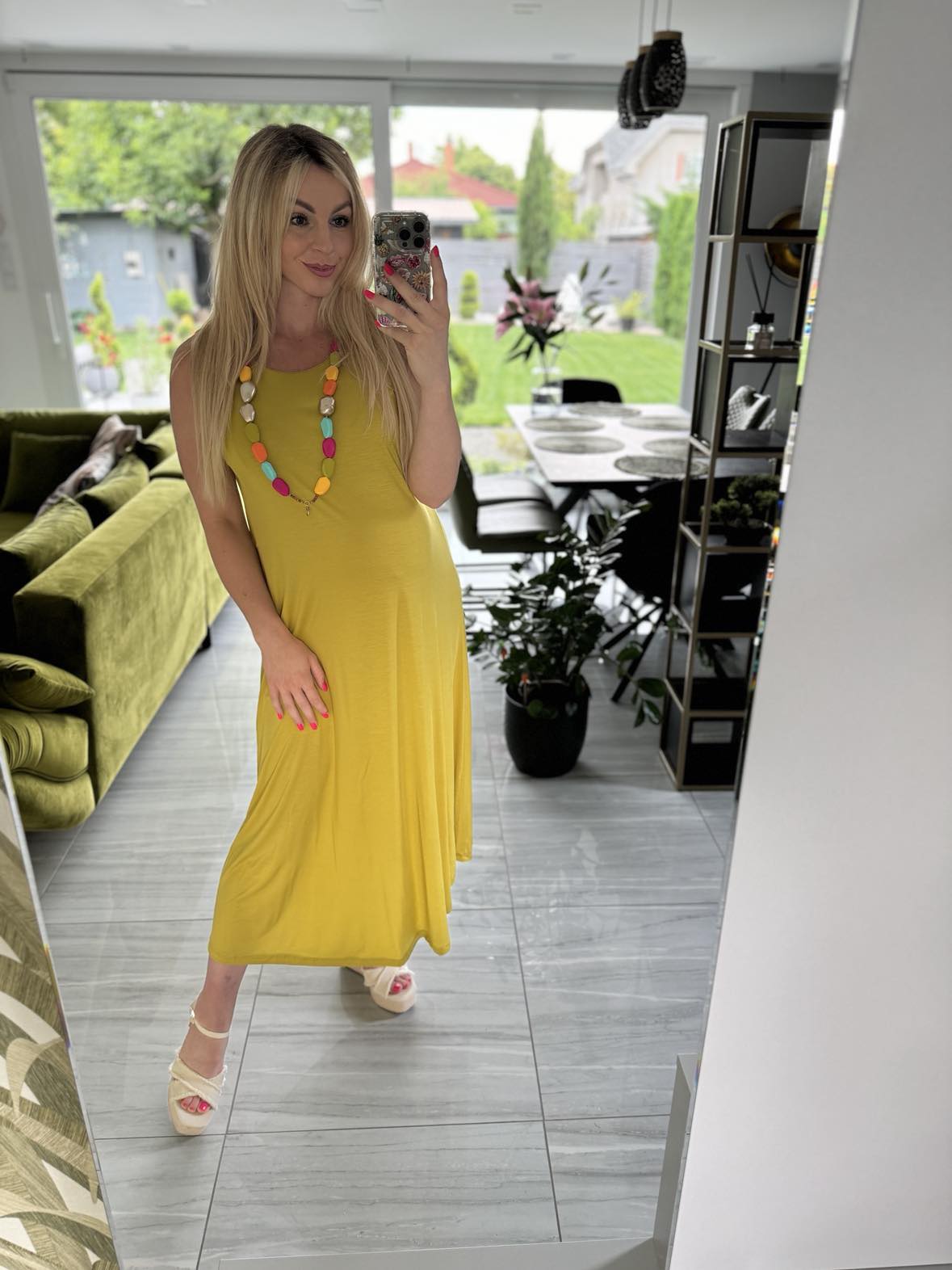 PANNI - A vonalú maxi ruha.