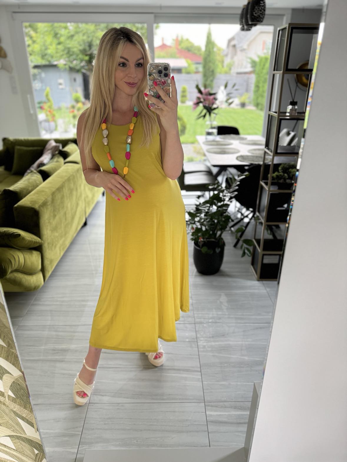 PANNI - A vonalú maxi ruha.