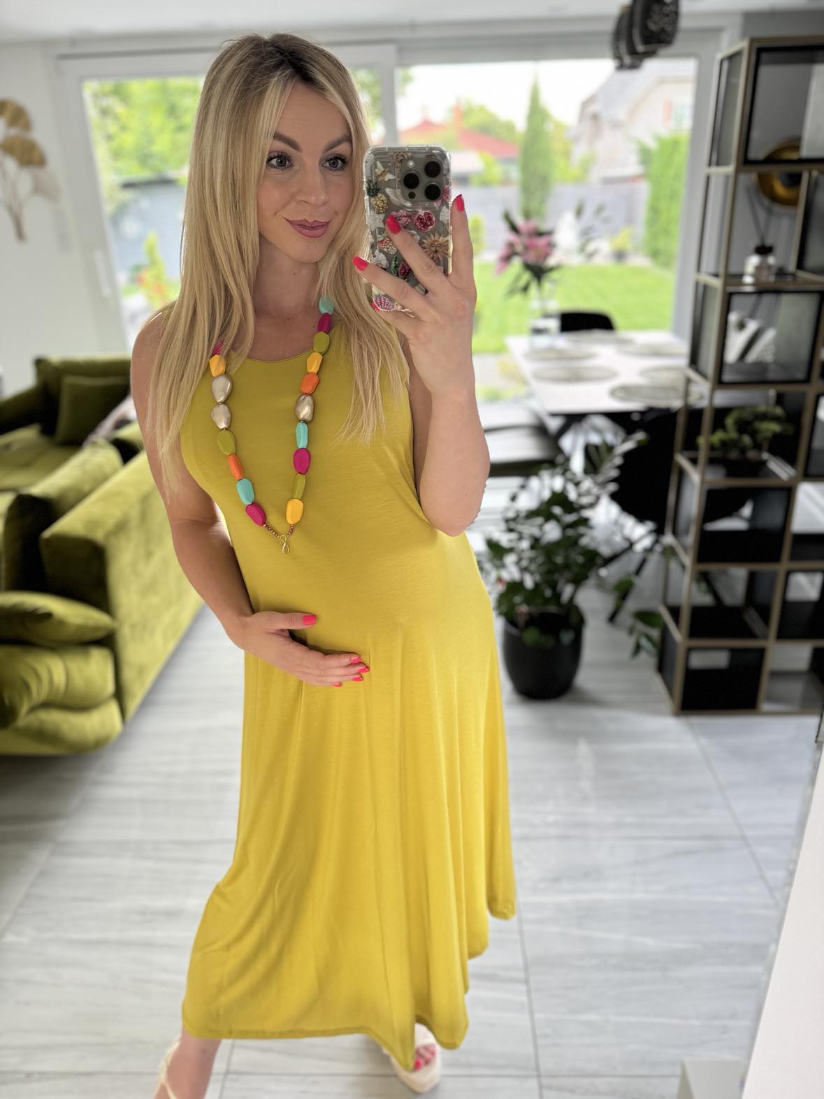 PANNI - A vonalú maxi ruha.