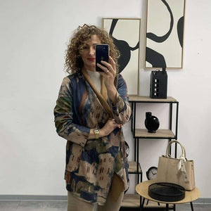 TOSCA - Hosszított boleró. Sötétkék