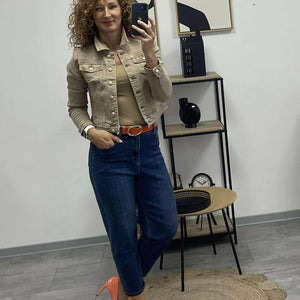 DENIM - Karot farmernadrág. Sötétkék