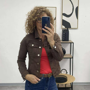 MOKKA - Farmer dzseki. Sötétbarna