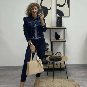 DÍVA - Farmer dzseki. Sötétkék