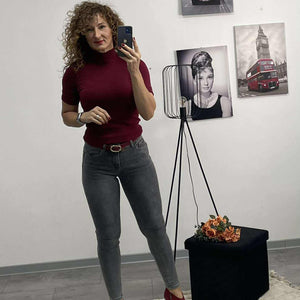 GREY - Push up farmer nadrág. Szürke