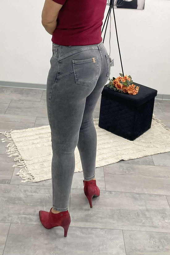 GREY - Push up farmer nadrág. Szürke