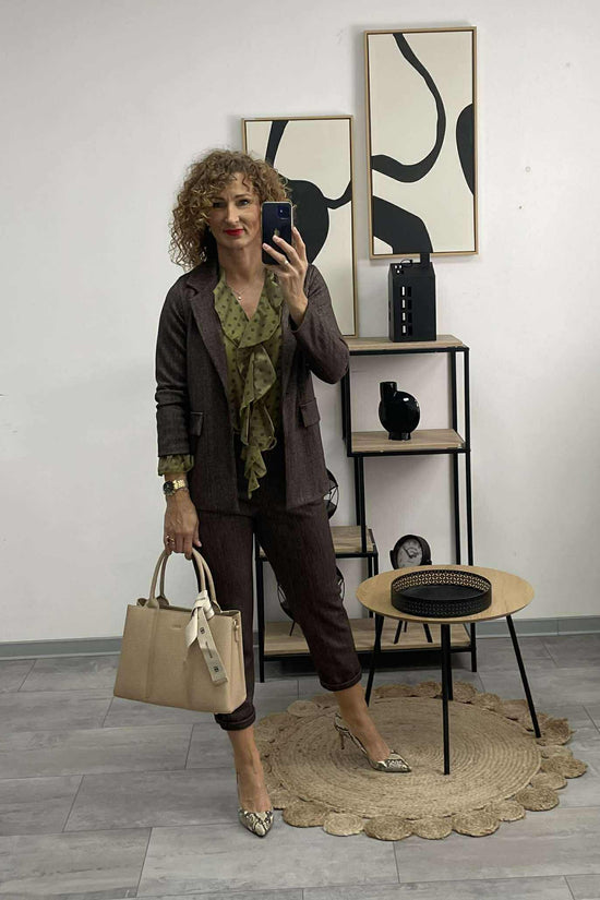 JENNY - Szövet zakó. Barna