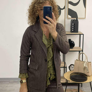 JENNY - Szövet zakó. Barna