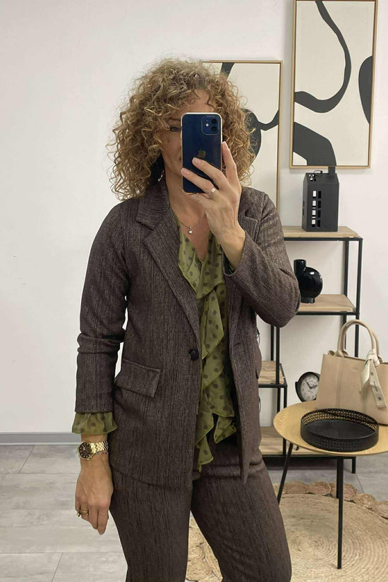 JENNY - Szövet zakó. Barna