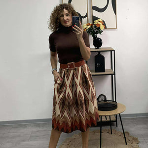 DIÓ - Oldalt zsebes szoknya