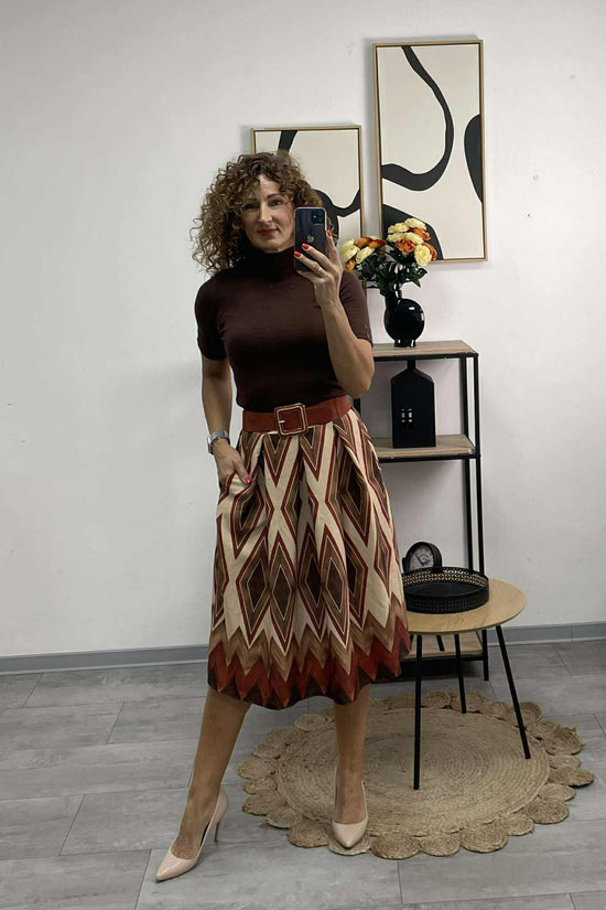 DIÓ - Oldalt zsebes szoknya