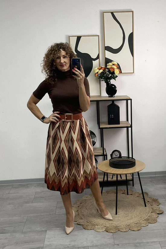 DIÓ - Oldalt zsebes szoknya