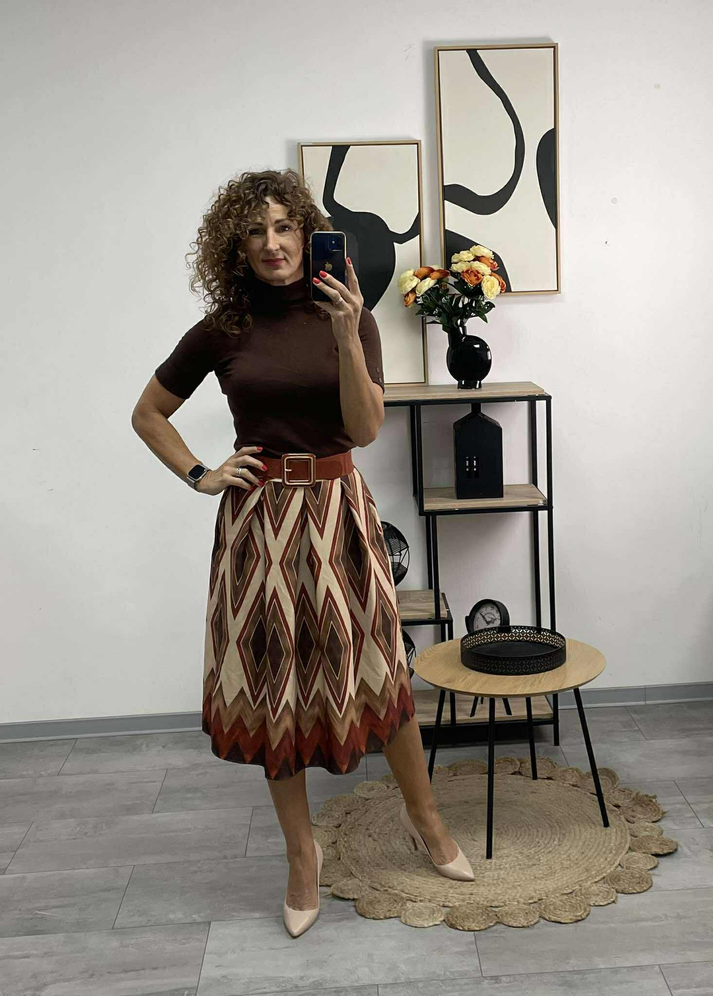 DIÓ - Oldalt zsebes szoknya