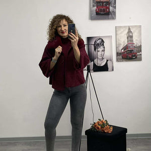 GREY - Push up farmer nadrág. Szürke