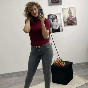 GREY - Push up farmer nadrág. Szürke