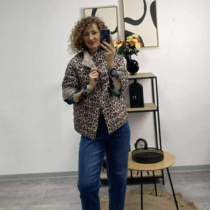 LEÓ - Fregoli átmeneti kabát. Kapucsínó