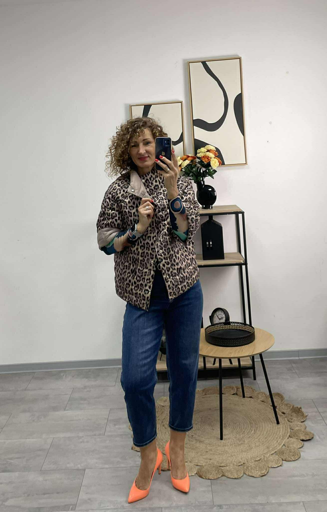 LEÓ - Fregoli átmeneti kabát. Kapucsínó