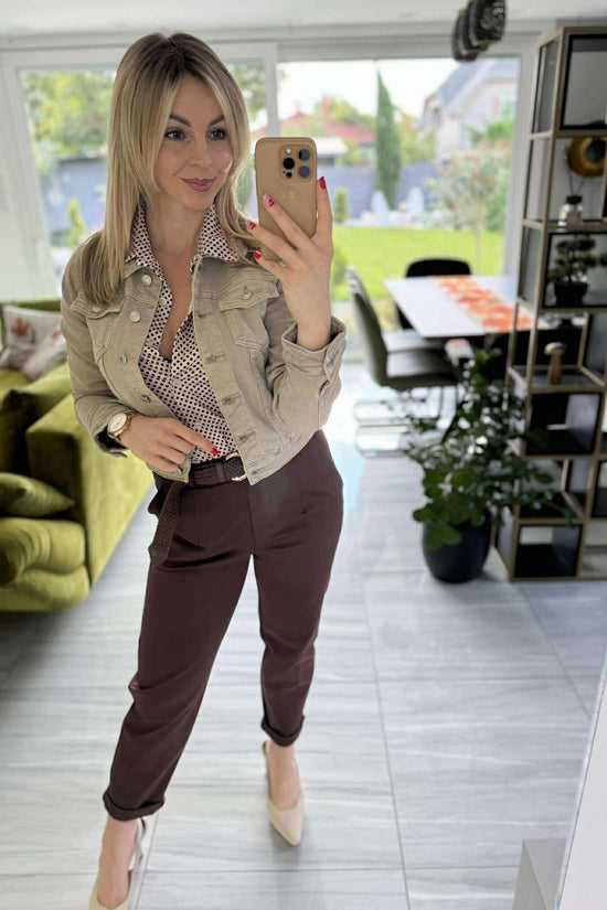 SACY - Farmer dzseki. Világosbézs