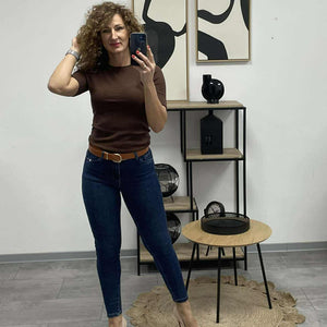 CARRY - Push up farmer nadrág. Sötétkék