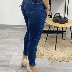 CARRY - Push up farmer nadrág. Sötétkék