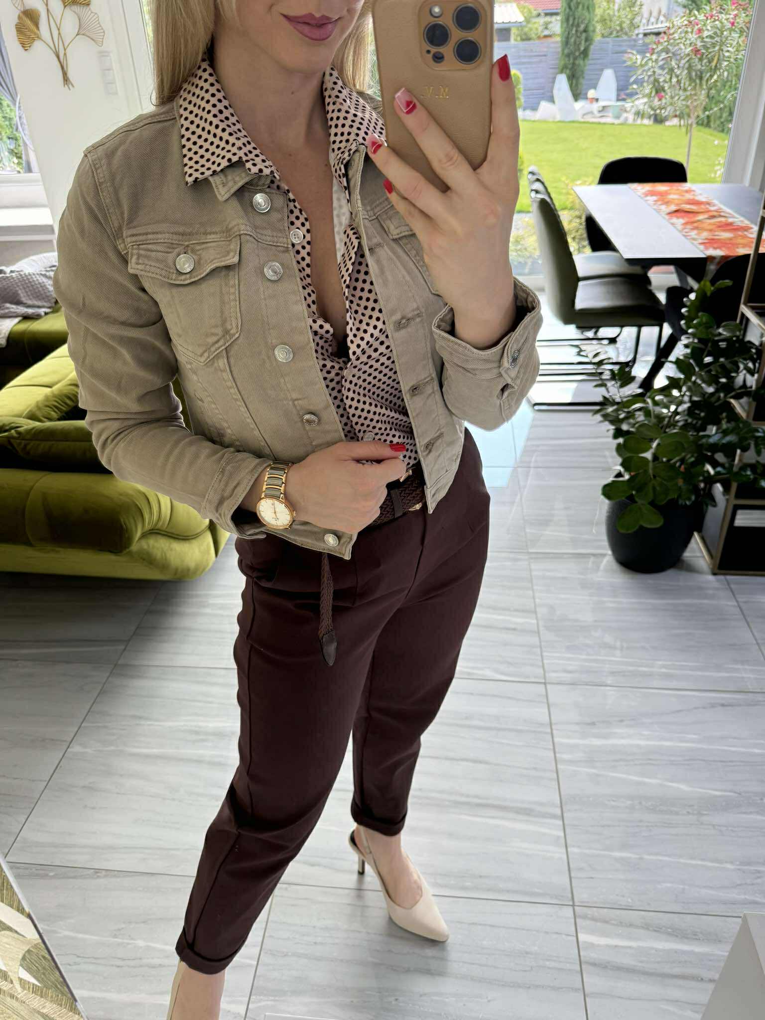 SACY - Farmer dzseki. Világosbézs