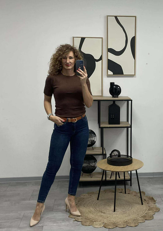 CARRY - Push up farmer nadrág. Sötétkék