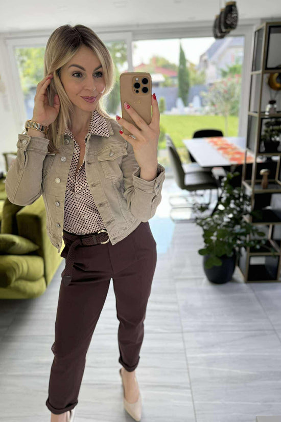 SACY - Farmer dzseki. Világosbézs