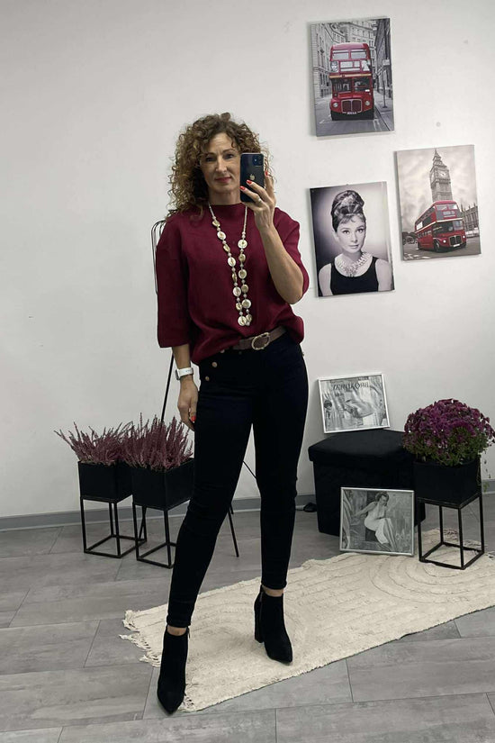 LÉVI - Push - Up farmer nadrág. Fekete