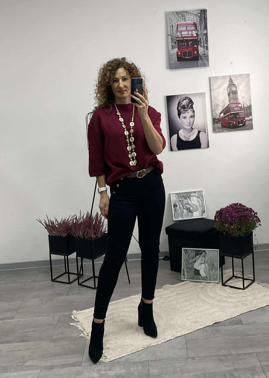 LÉVI - Push - Up farmer nadrág. Fekete