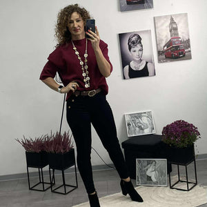 LÉVI - Push - Up farmer nadrág. Fekete