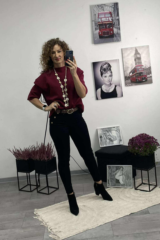 LÉVI - Push - Up farmer nadrág. Fekete