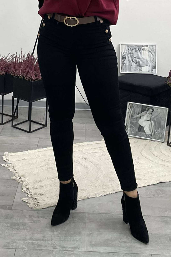 LÉVI - Push - Up farmer nadrág. Fekete